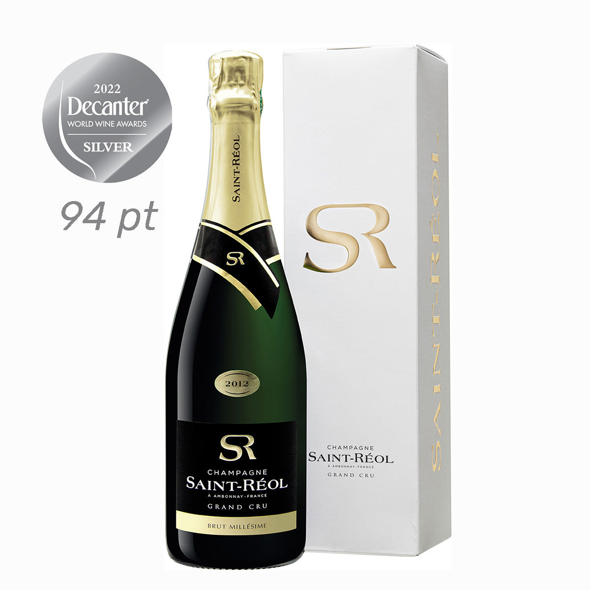 MILLESIME 2012 - Champagne Saint-Reol Grand Cru – Wine for Two