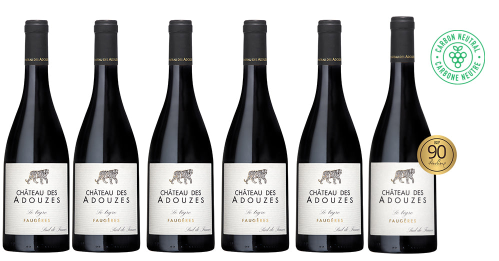 6 Bottles of 2019 Château des Adouzes le Tigre - 6 x 750ml