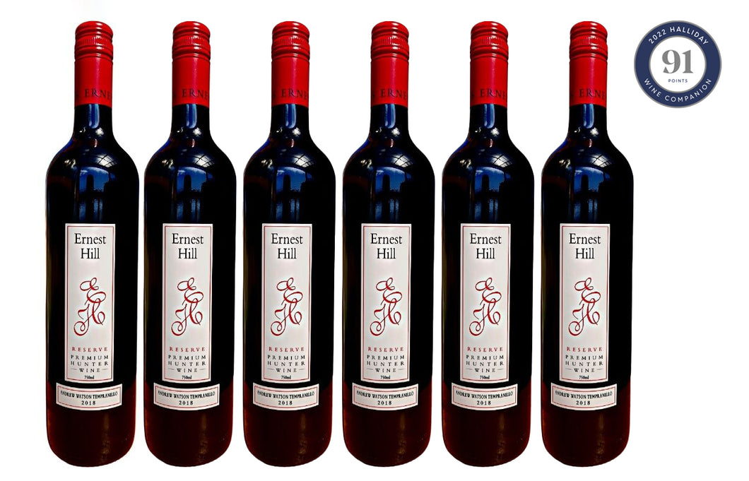 6 Bottles of The 2018 Andrew Watson Tempranillo Reserve