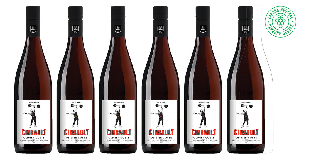 6 Bottles of Cinsault - by Olivier Coste